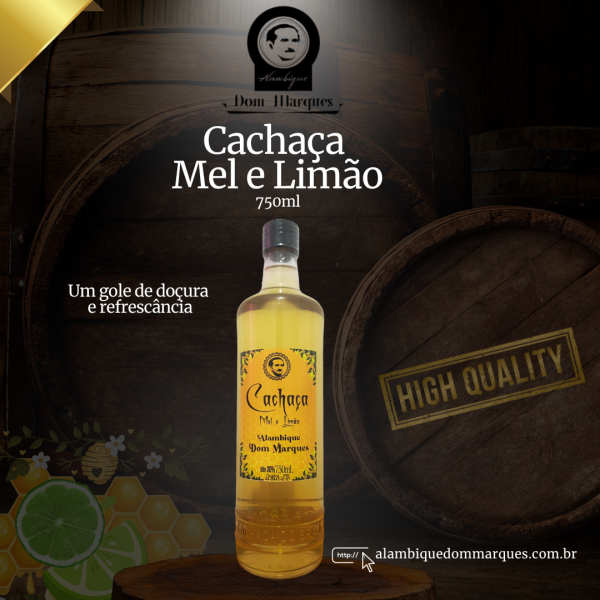 Cachaça Mel e Limão