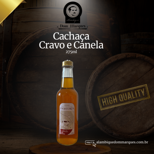 Cachaça 275ml - Cravo e Canela